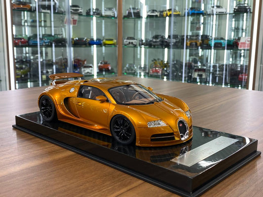 1/18 Resin Model – Bugatti Veyron | Ultra Unique | Gold | Limited 20 pcs