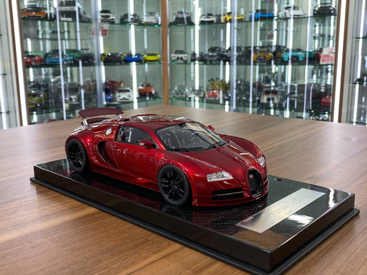 1/18 Resin Model – Bugatti Veyron | Ultra Unique | Red | Limited 20 pcs