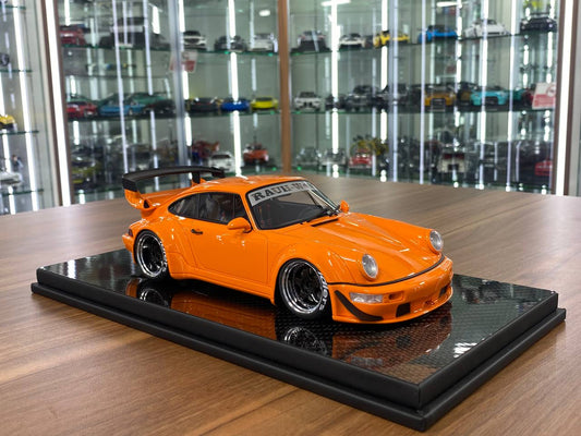 1/18 Resin Model – Porsche RWB 964 | TGM Model Works | Orange | Limited 99 pcs