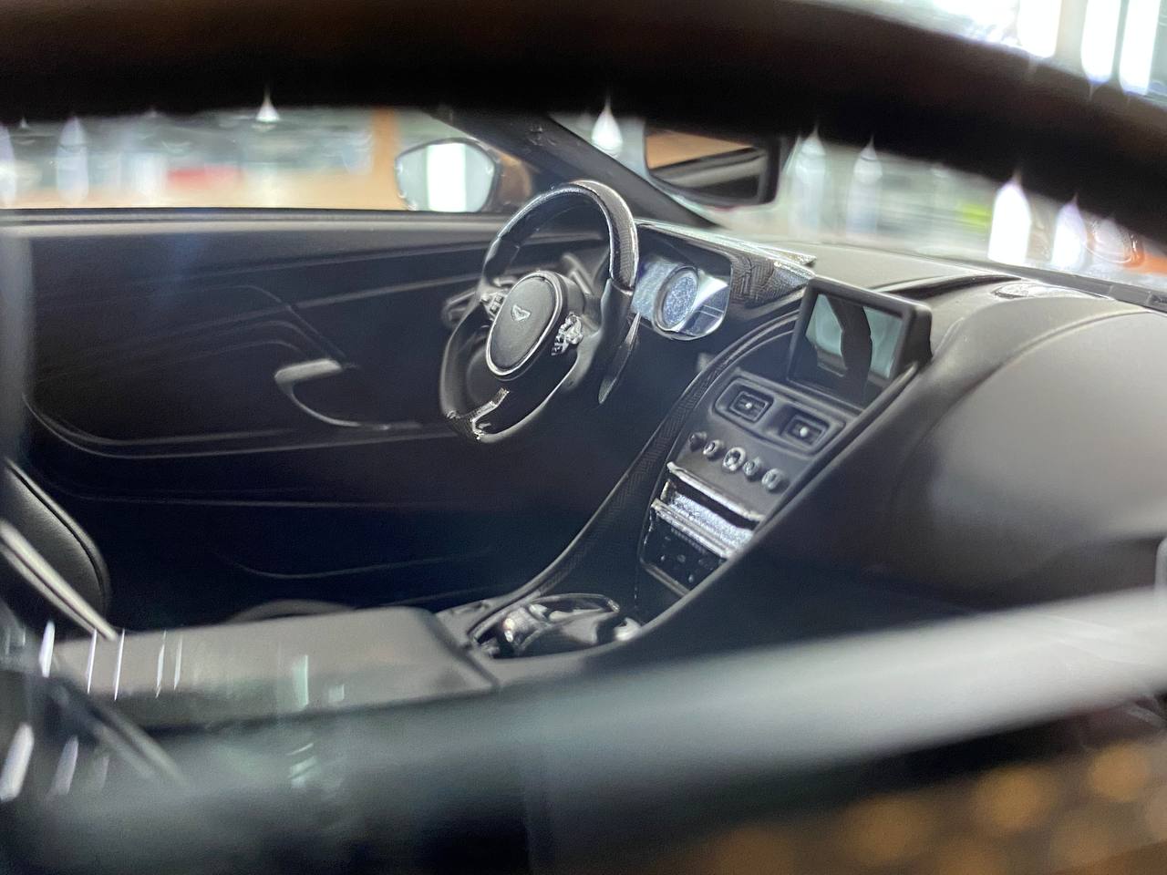 1:18 Resin Aston Martin DB11 CYRUS MANSORY – LV Old Flowers Brown | Timothy & Pierre (Limited 30 pcs)