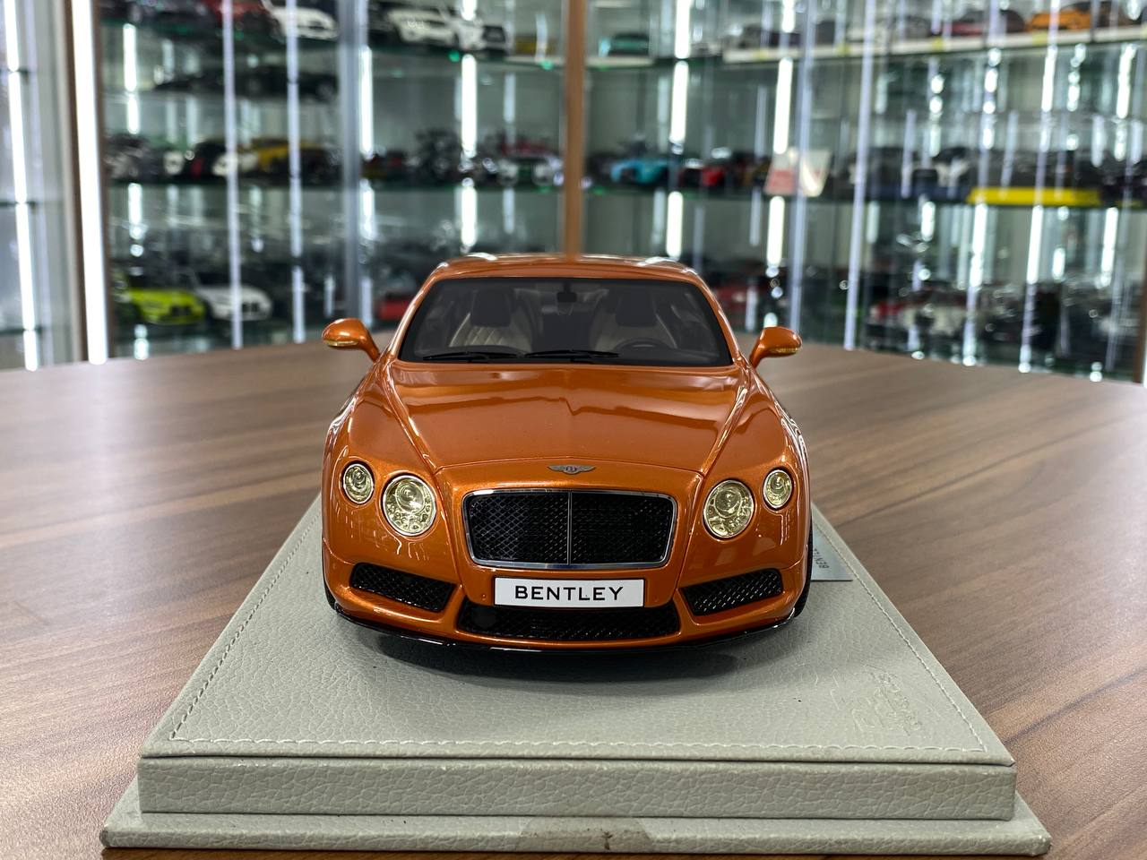 1:18 Resin Model BBR Collection Model Bentley Continental GT V8 S – Sunrise (Limited 20 pcs – Dubai Collectors)