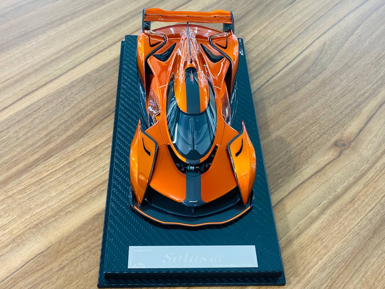 VIP Model McLaren Solus GT Resin Model - Orange | 1/18