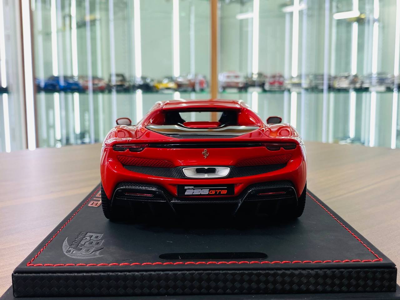 BBR Ferrari 296 GTB Resin Model - Rosso Corsa 322 | 1/18 Scale, Limited Edition