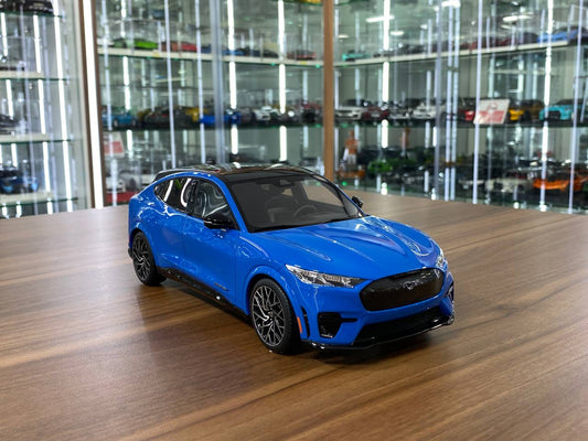 1/18 Resin OttO Mobile Ford Mustang Mach-E GT Performance Blue – Limited 999pcs