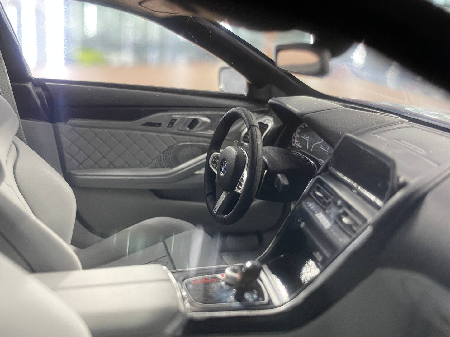 GT Spirit BMW M8 Gran Coupe 2018 (Wine Red, 1:18 Resin, Limited to 1200 pcs)