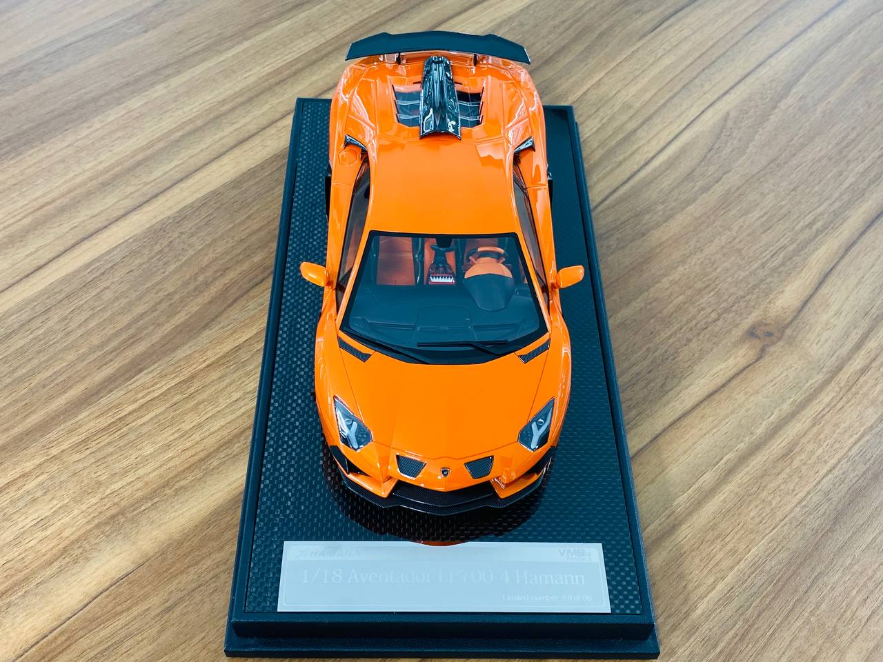 1/18 Resin - VMB Model Lamborghini Aventador LP 700-4 Hamann in Orange, Limited to 66 Pcs