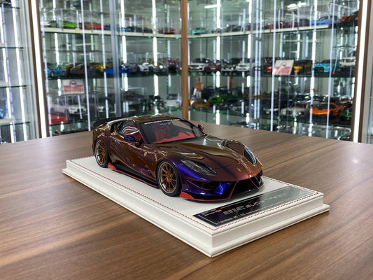 1/18 Resin Ferrari 812 Superfast SVR Chameleon Purple 006 – Davis & Giovanni Limited 10
