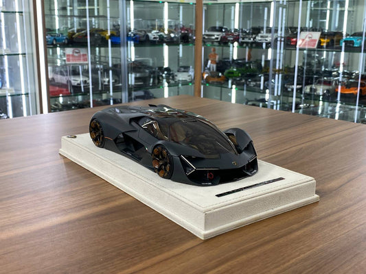1/18 Resin Lamborghini Terzo Millennio Matt Grey – MR Collection Limited Edition