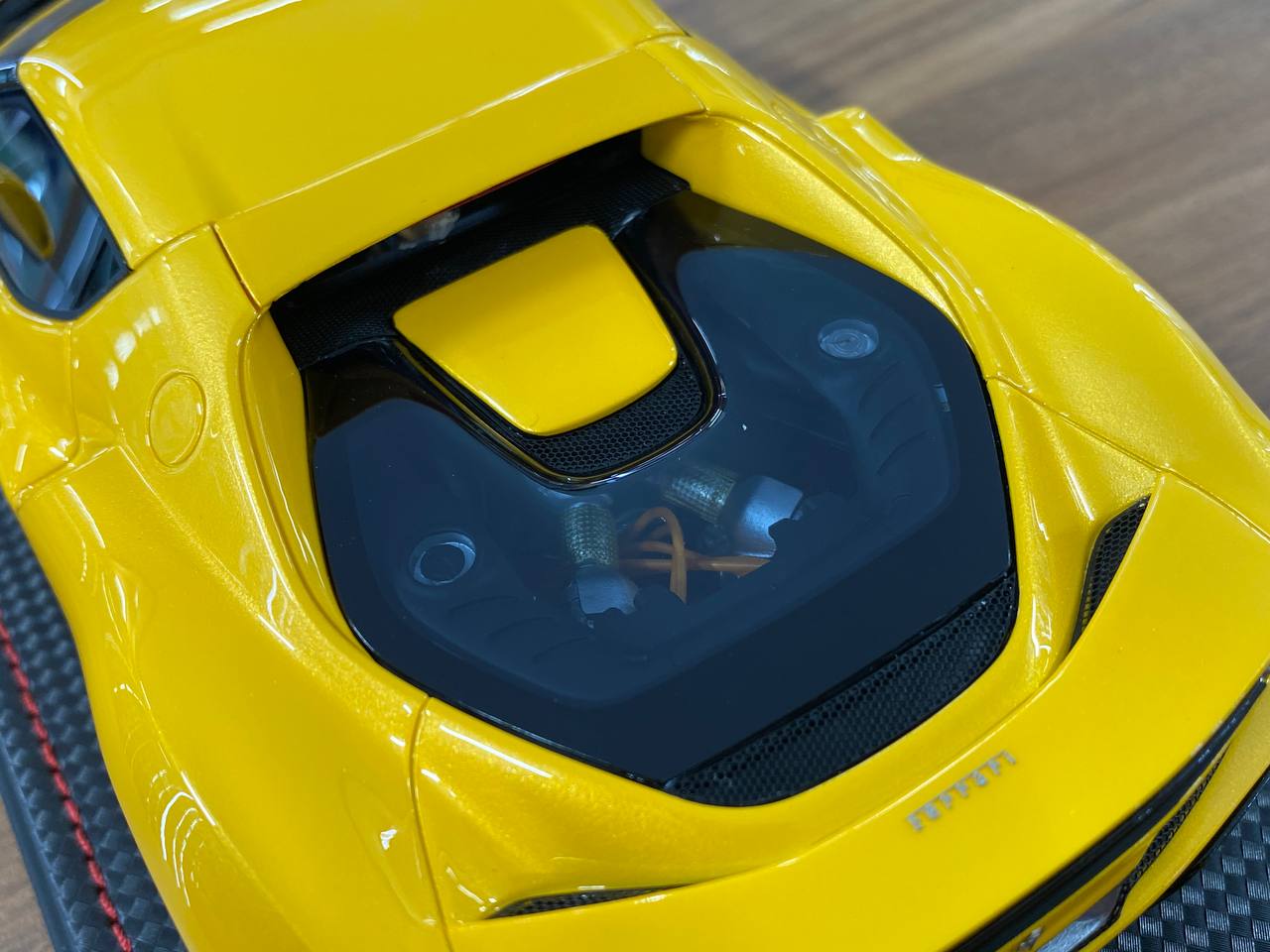 1/18 Resin Ferrari 296 GTB Giallo Tristrato – MR Collection Limited 99 pcs