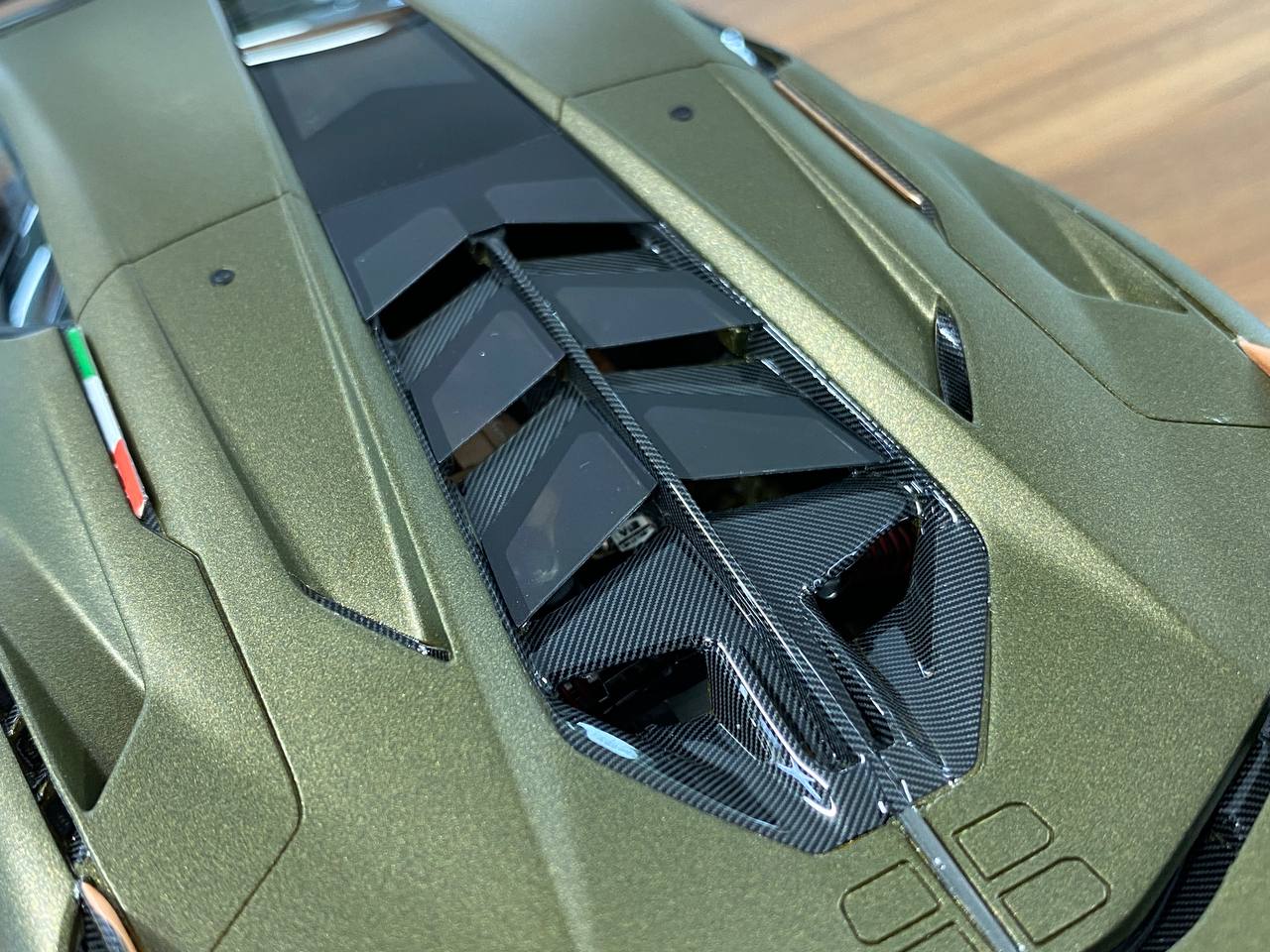 1/18 Resin Lamborghini Sián FKP 37 Verde Gea – MR Collection Limited 399 pcs