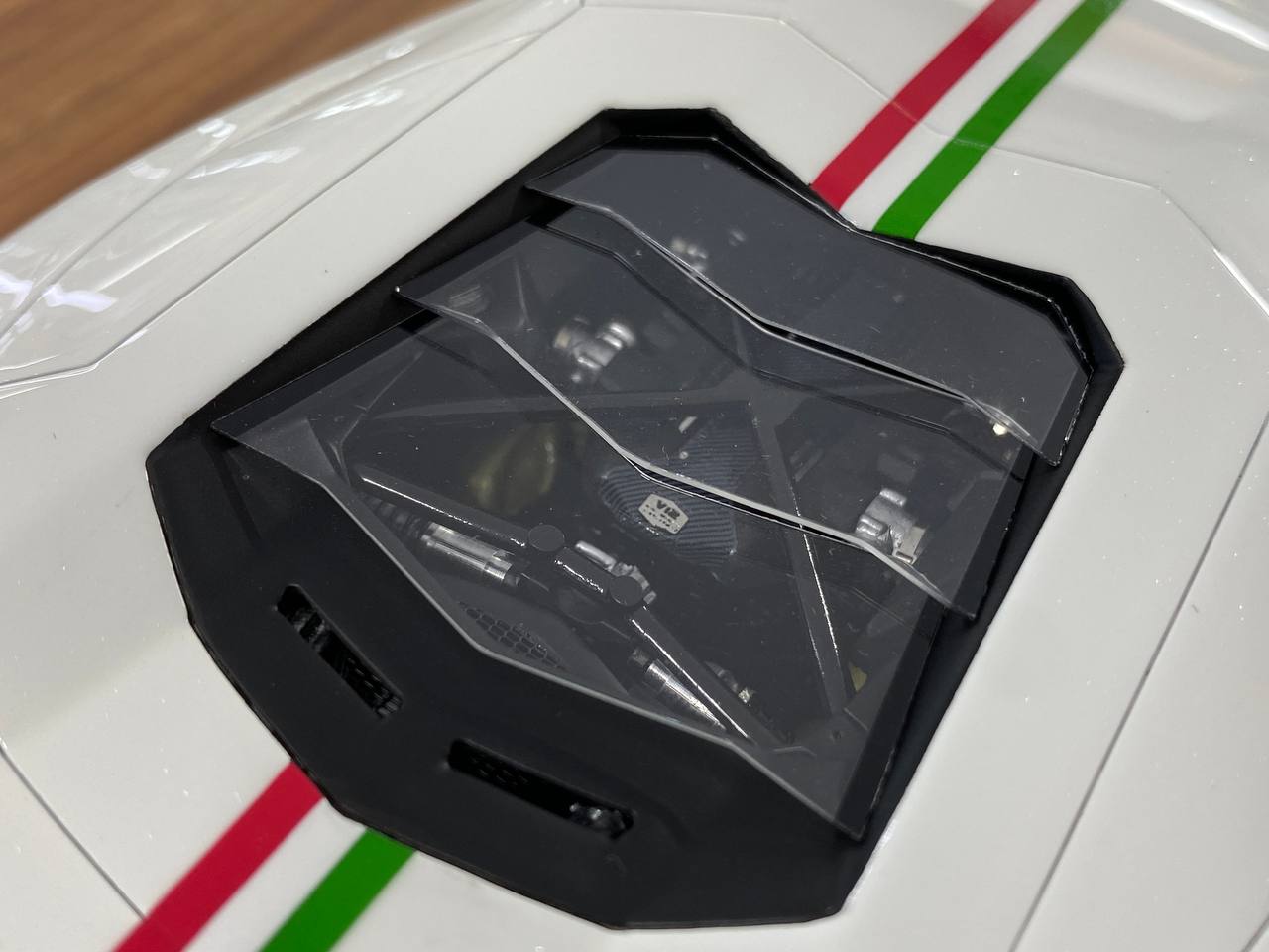 1/18 Resin Lamborghini Aventador White – MR Collection Limited 59 pcs