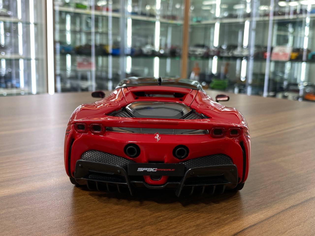 1/18 Diecast Ferrari SF90 Stradale Red Bburago Scale Model Car