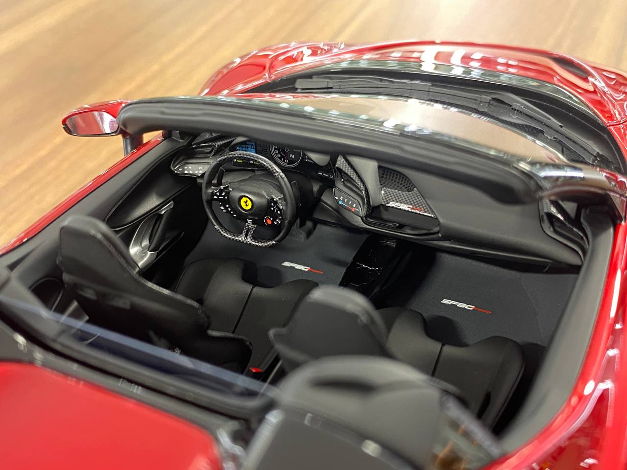 1/18 Resin Ferrari SF90 Spider F1 2007– BBR Models Metallic Red Limited 20 pcs