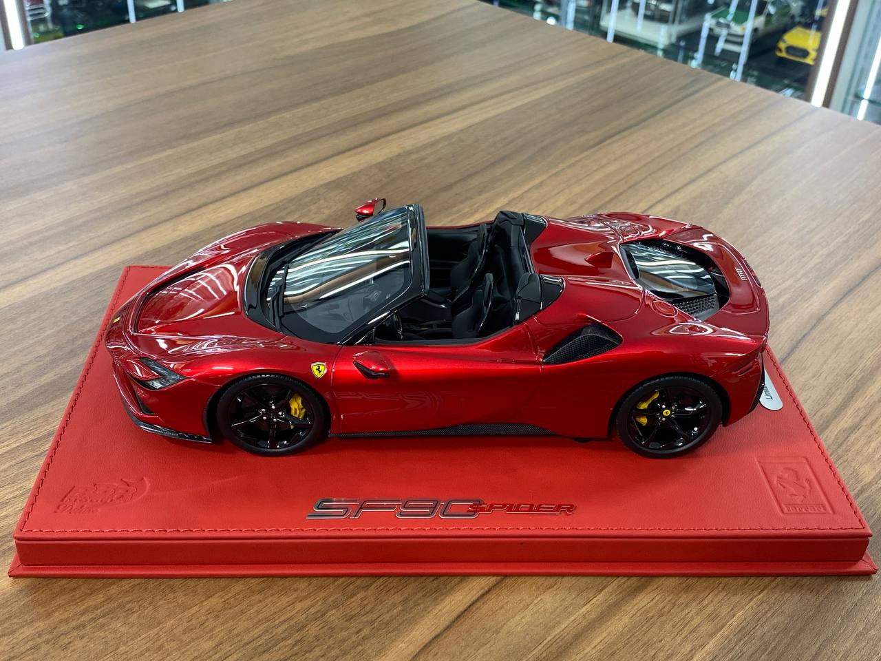 1/18 Resin Ferrari SF90 Spider F1 2007– BBR Models Metallic Red Limited 20 pcs