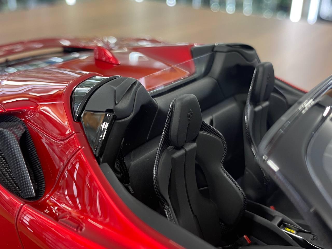 1/18 Resin Ferrari SF90 Spider F1 2007– BBR Models Metallic Red Limited 20 pcs