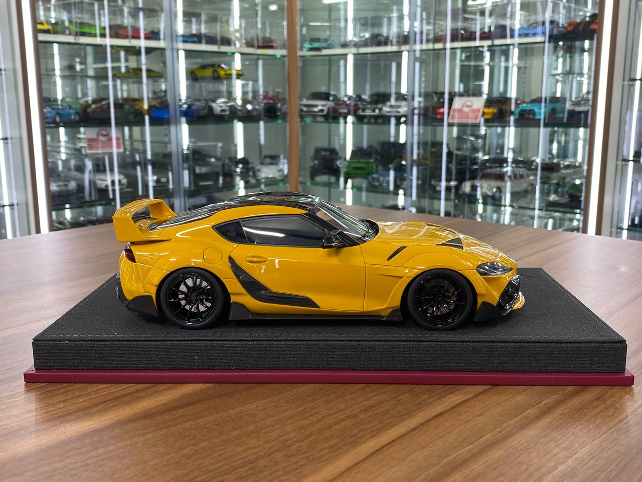 1/18 Resin Toyota Supra GR MK5 TRD 3000GT Concept 2019 – Make Up Lightning Yellow