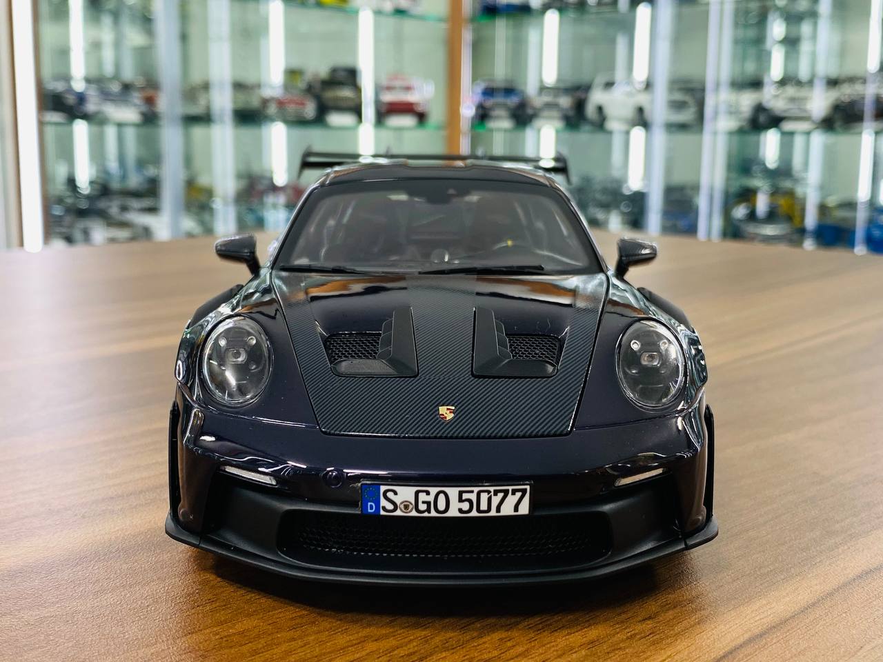 1/18 Diecast - Norev Porsche 911 (992) GT3 RS Weissach Package (2022) in PTS Viola Metallic, Limited to 504 Pieces