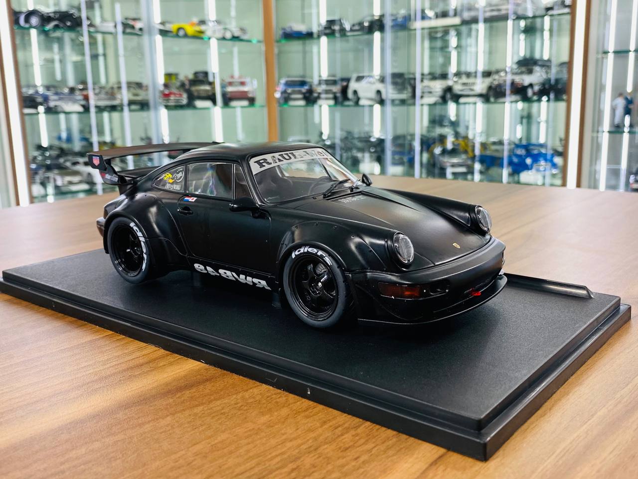 Solido Porsche RWB Darth Vader 1/18 Diecast Matt Black