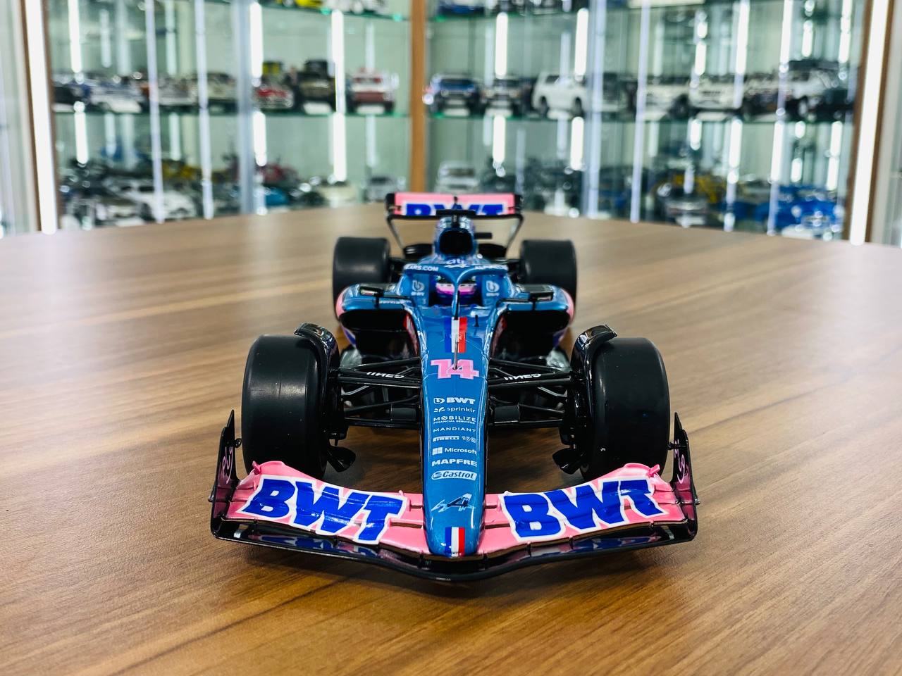 Solido Alpine A522 Fernando Alonso #14 - 1/18 Diecast | Monaco GP F1