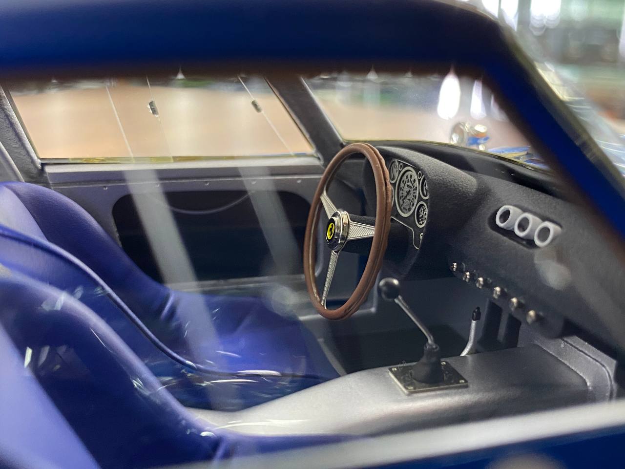 1/18 Resin Ferrari 250 GTO Targa Florio 1964 #112 – BBR Models Blue/Yellow Limited 200 pcs