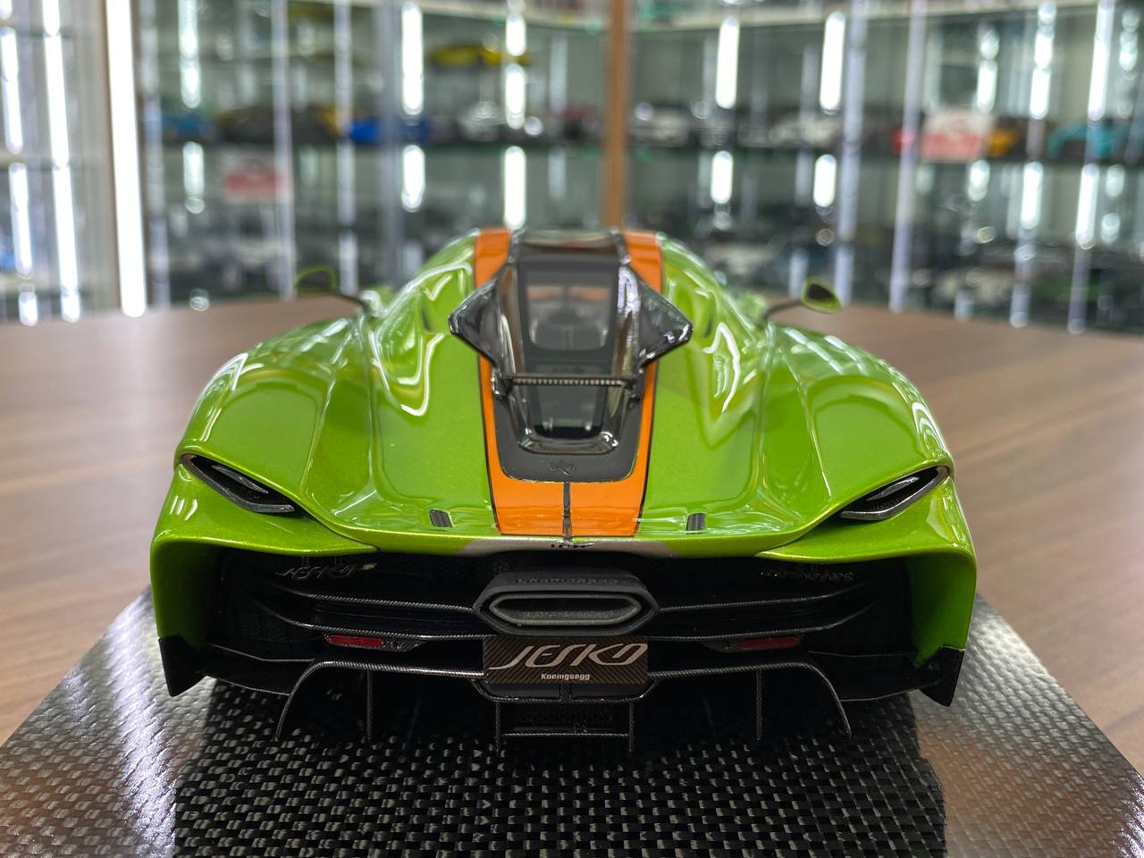1/18 Resin Koenigsegg Jesko – FrontiArt Jesko Green Limited 100 pcs