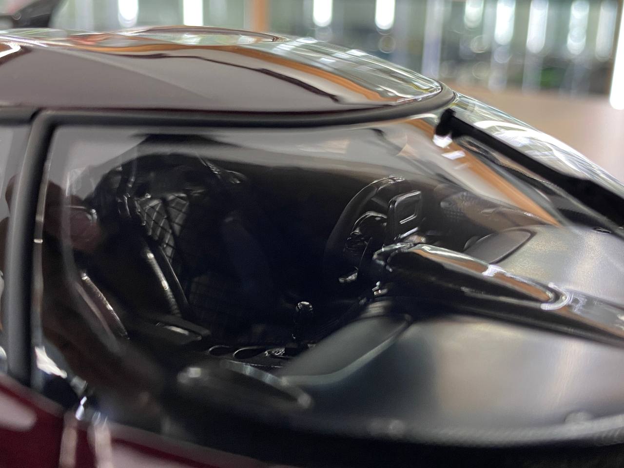 1/18 Resin Koenigsegg Jesko – FrontiArt Red Tinted Carbon - Limited 199 pcs