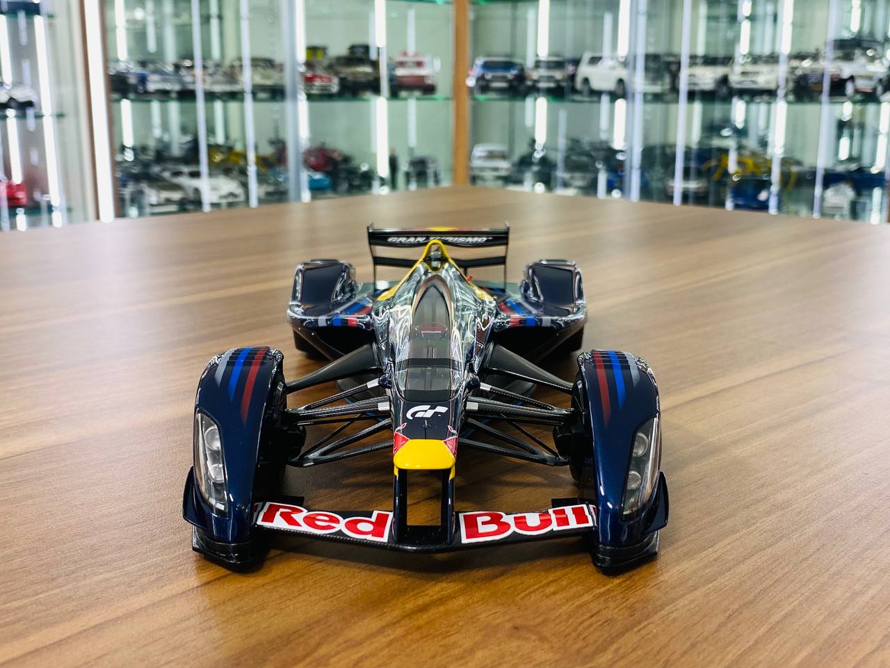 1/18 diecast model Autoart Grand turismo Red Bull x2010 Blue