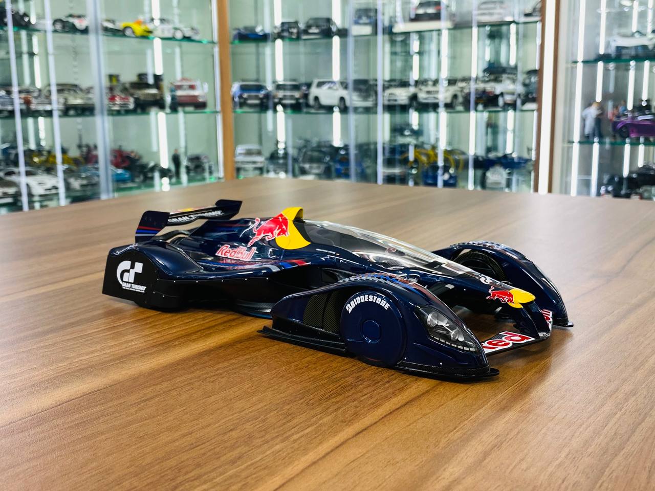 1/18 diecast model Autoart Grand turismo Red Bull x2010 Blue