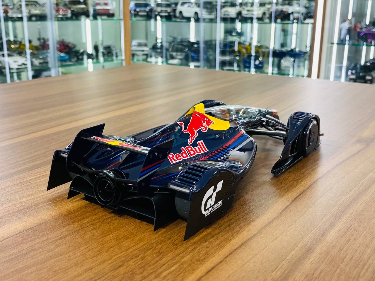 1/18 diecast model Autoart Grand turismo Red Bull x2010 Blue