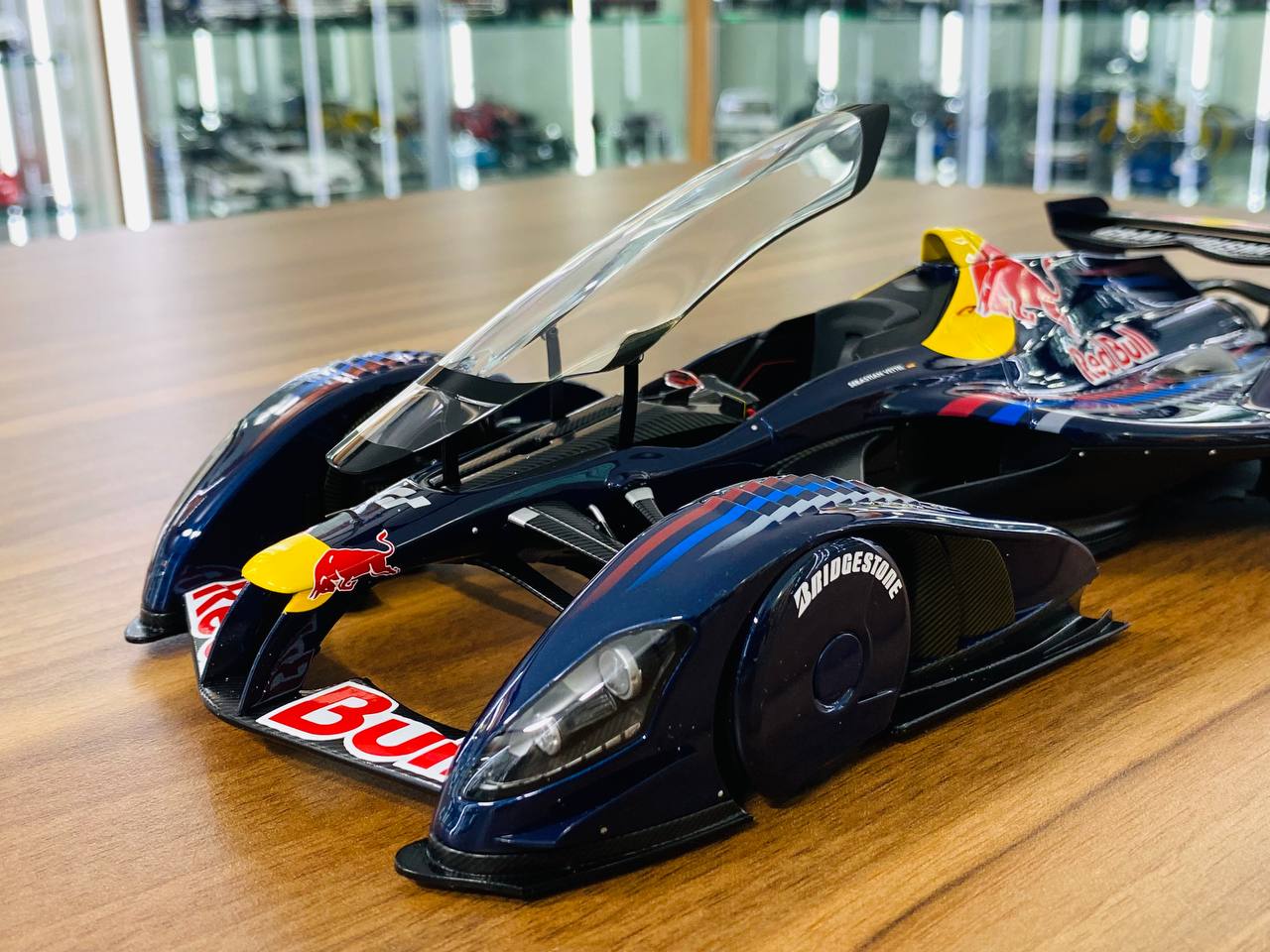 1/18 diecast model Autoart Grand turismo Red Bull x2010 Blue