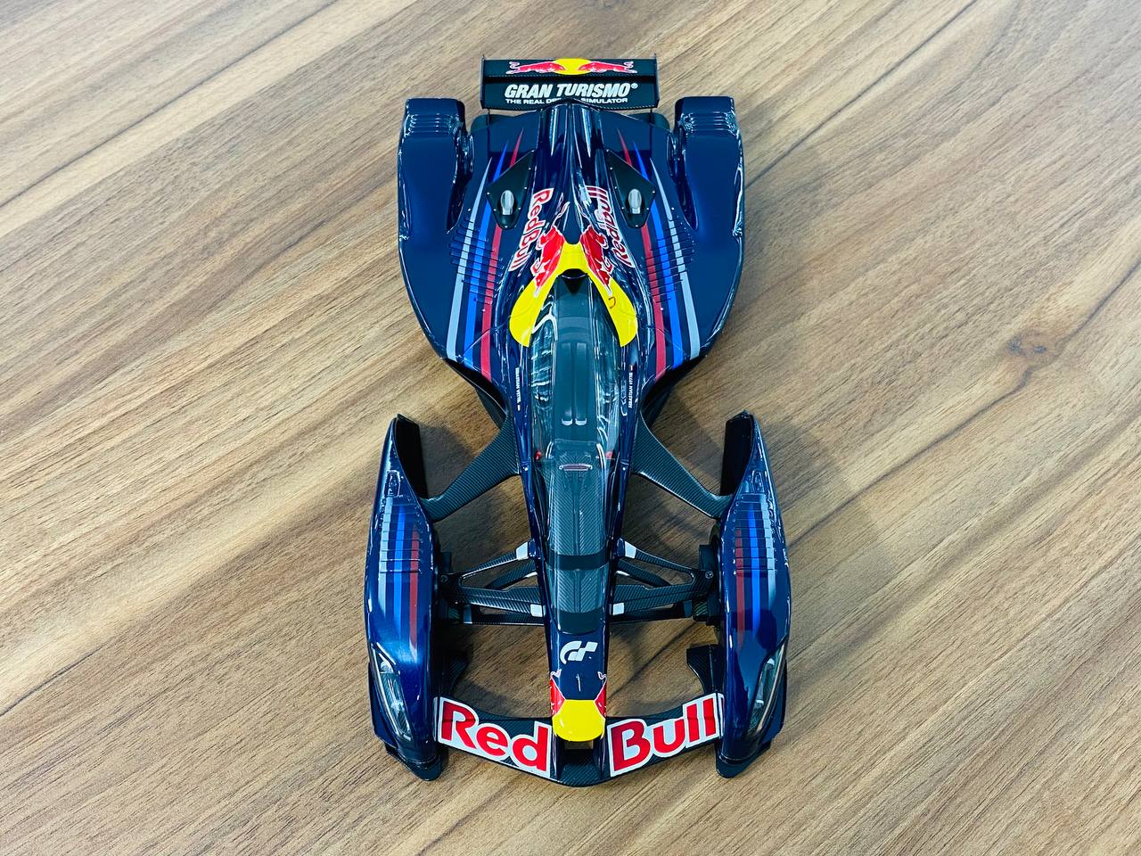 1/18 diecast model Autoart Grand turismo Red Bull x2010 Blue