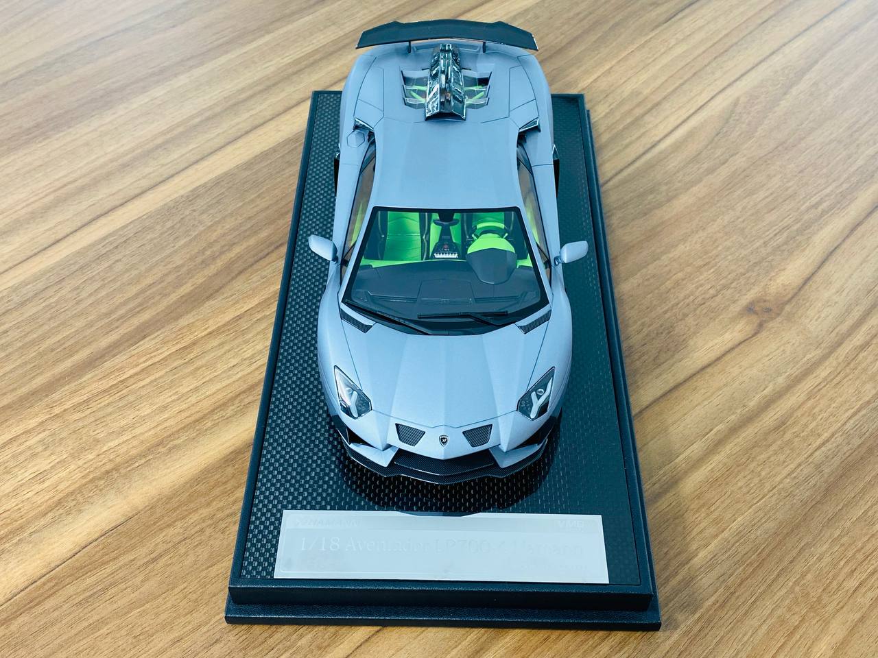 1/18 Resin Model - VMB Model Lamborghini Aventador LP 700-4 Hamann in Grey, Limited to 66 Pieces