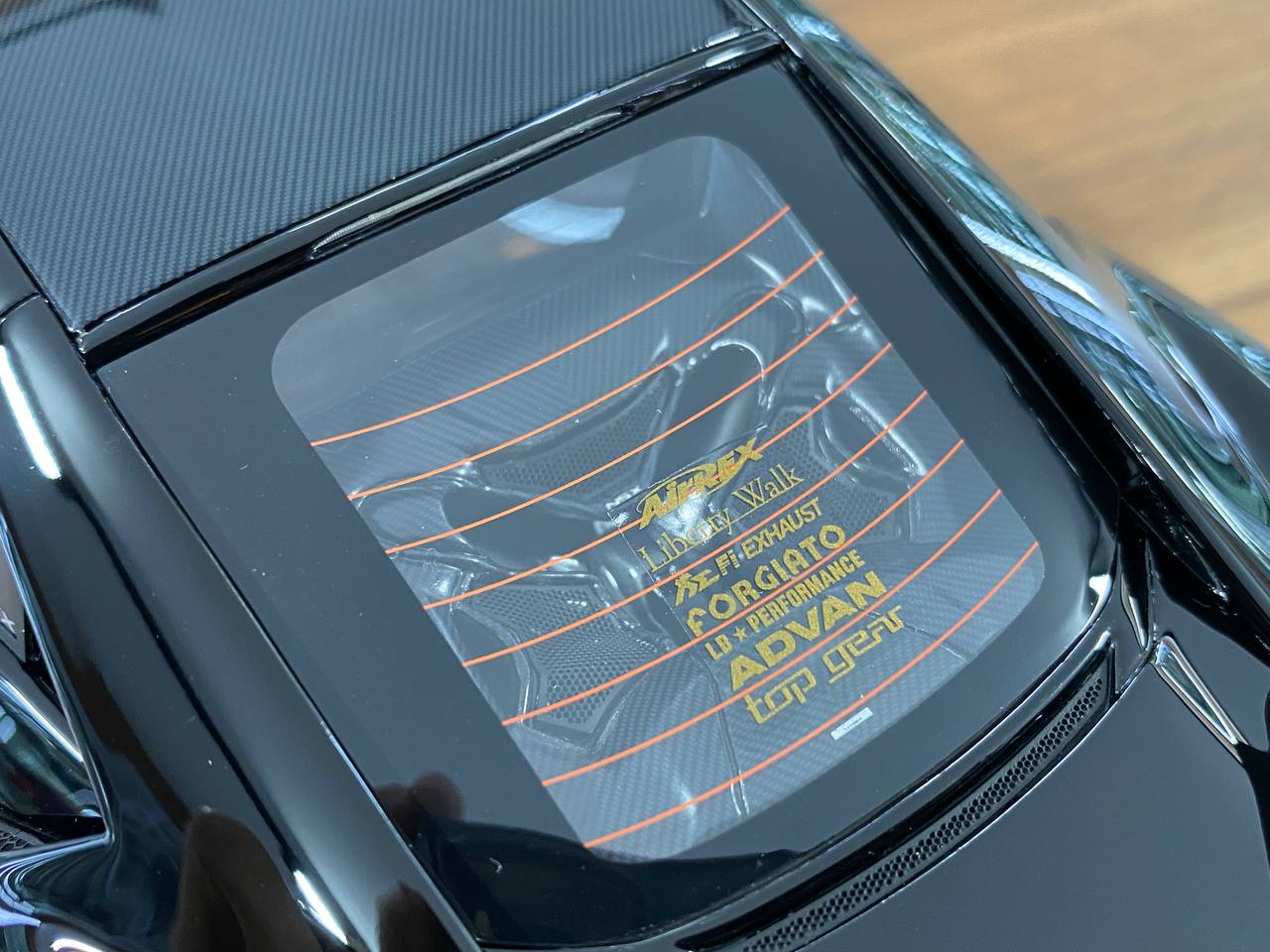 1/18 Resin LB* Performance NSX by Davis & Giovanni in black Limited- 30 pcs