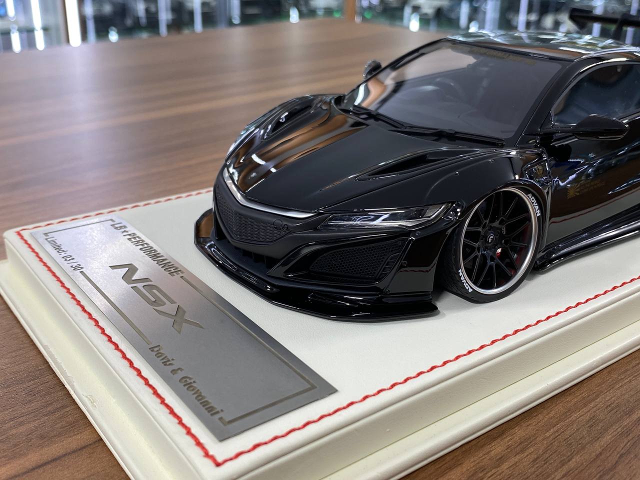 1/18 Resin LB* Performance NSX by Davis & Giovanni in black Limited- 30 pcs