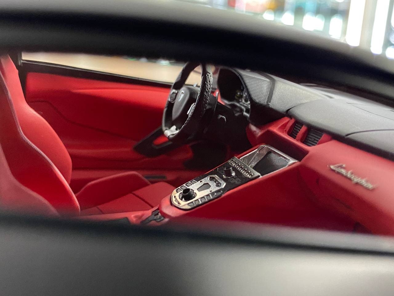 1/18 Resin Lamborghini AVENTADOR Novitec TORADO by Davis & Giovanni in Matt Black , ADV1 rim Limited- 1 of 1