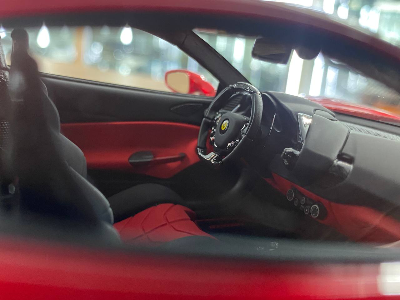 1/18 Resin Ferrari 488 GTB NOVITEC ROSSO  Chrome Red by Davis & Giovanni Limited 10 pcs