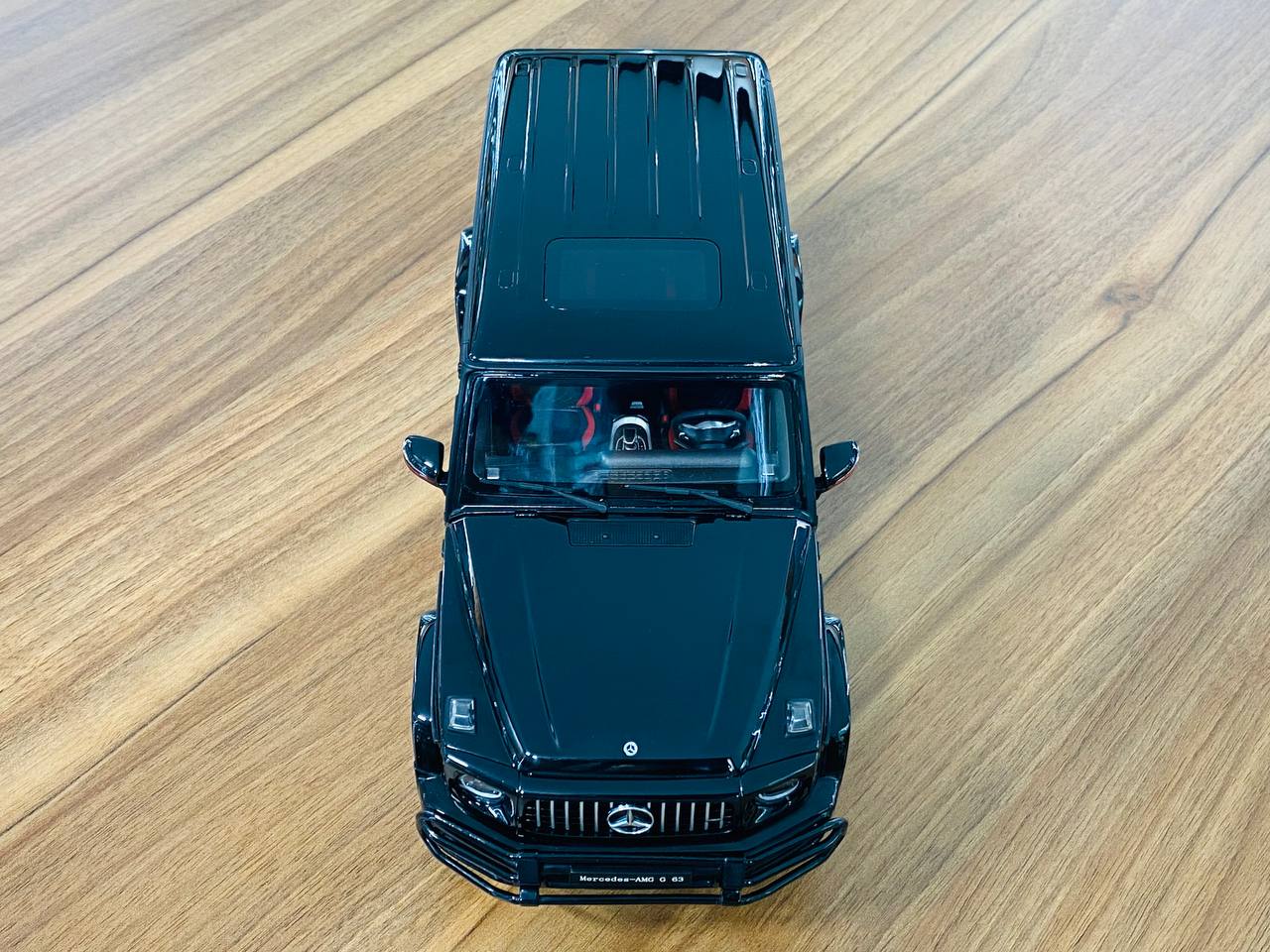 1/18 Diecast Mercedes Benz AMG G 63 (2019) Obsidian Black by Almost Real