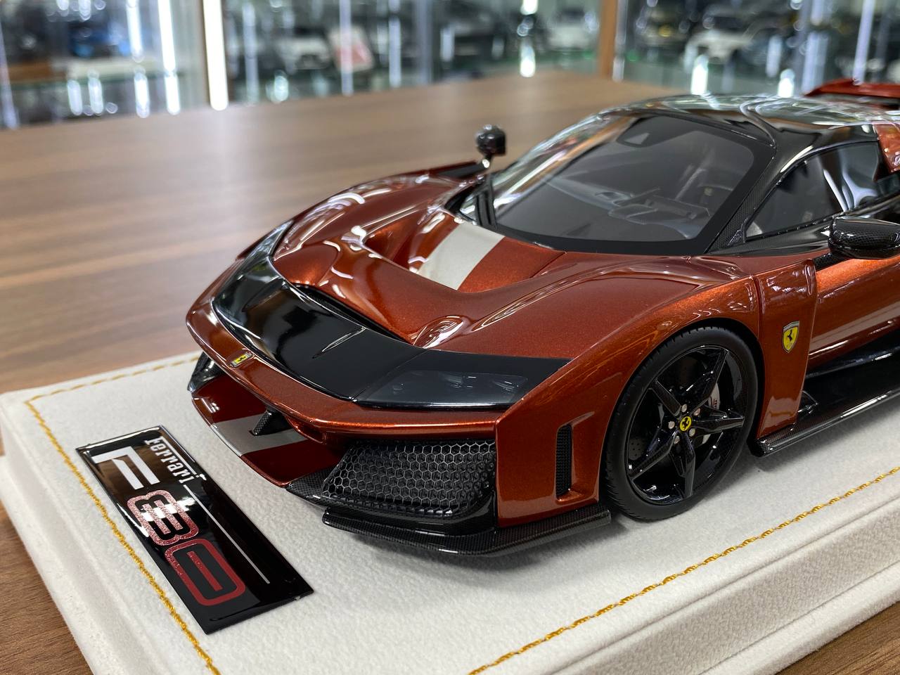 1/18 Resin MR Collection Ferrari F80– Rame Mica with Livery – Limited 99 pcs Rare