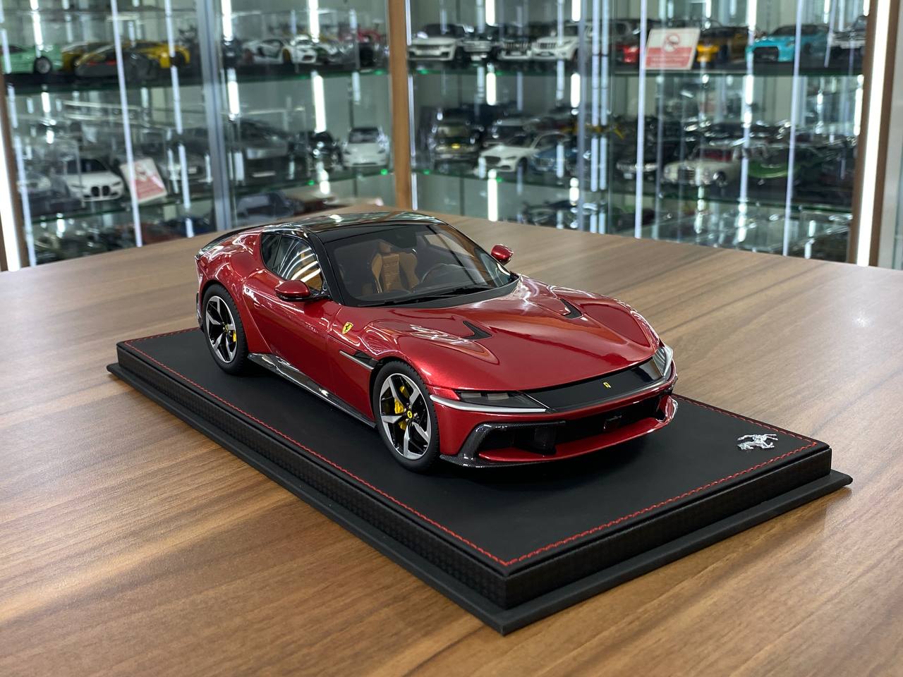 1/18 Resin BBR Models Ferrari 12 Cilindri Panoramic Roof – Rosso Imola  Limited 48 pcs Ultra Rare