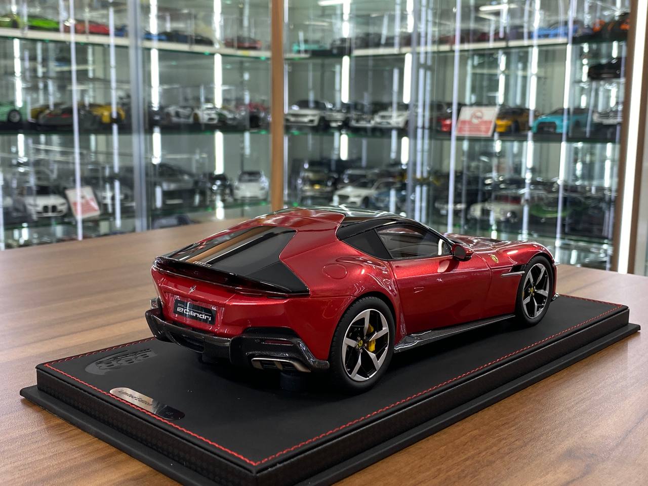 1/18 Resin BBR Models Ferrari 12 Cilindri Panoramic Roof – Rosso Imola  Limited 48 pcs Ultra Rare