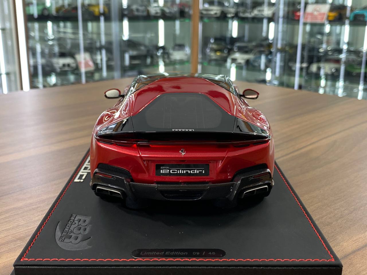 1/18 Resin BBR Models Ferrari 12 Cilindri Panoramic Roof – Rosso Imola  Limited 48 pcs Ultra Rare