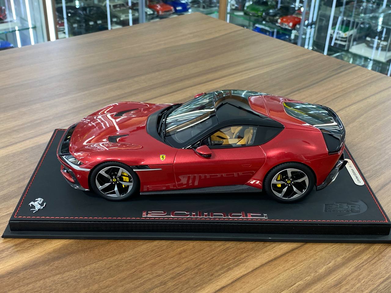 1/18 Resin BBR Models Ferrari 12 Cilindri Panoramic Roof – Rosso Imola  Limited 48 pcs Ultra Rare