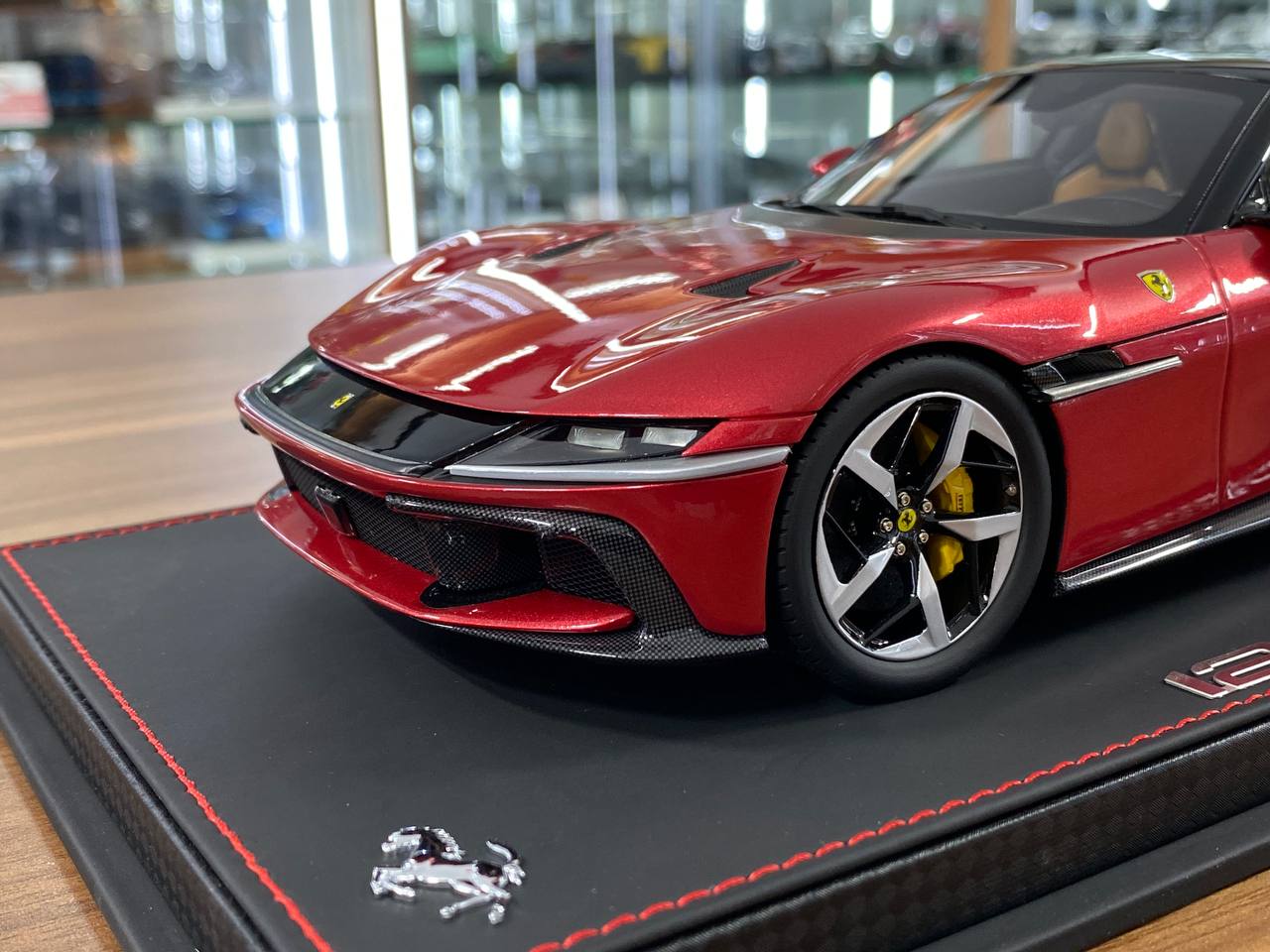 1/18 Resin BBR Models Ferrari 12 Cilindri Panoramic Roof – Rosso Imola  Limited 48 pcs Ultra Rare