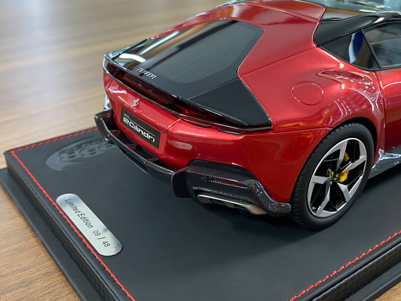 1/18 Resin BBR Models Ferrari 12 Cilindri Panoramic Roof – Rosso Imola  Limited 48 pcs Ultra Rare