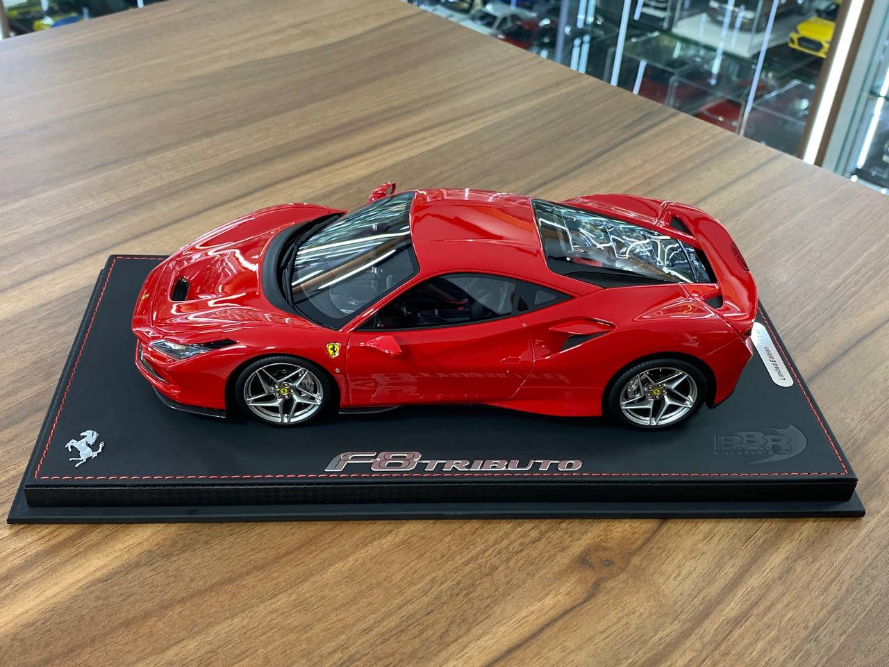1/18 Resin BBR Ferrari F8 Tributo in Rosso Corsa 322 | Limited 48 pcs Collectible