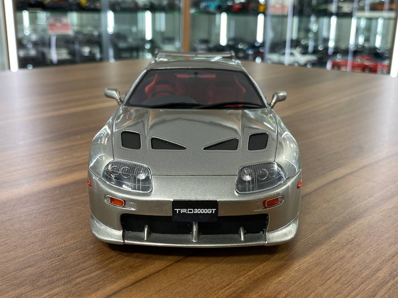 1/18 Resin Model OttO Mobile Toyota Supra 3000 GT TRD MK4 – Silver – Limited 1500 pcs