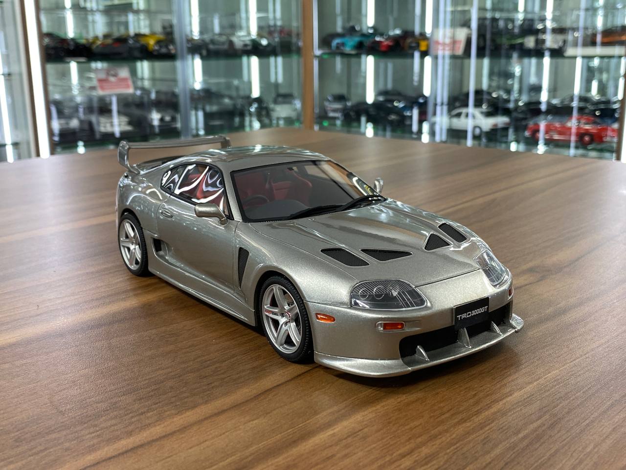 1/18 Resin Model OttO Mobile Toyota Supra 3000 GT TRD MK4 – Silver – Limited 1500 pcs