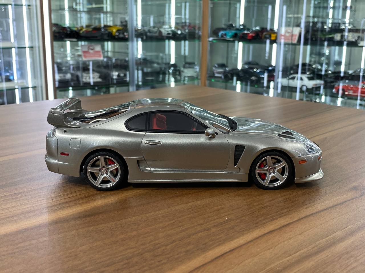 1/18 Resin Model OttO Mobile Toyota Supra 3000 GT TRD MK4 – Silver – Limited 1500 pcs