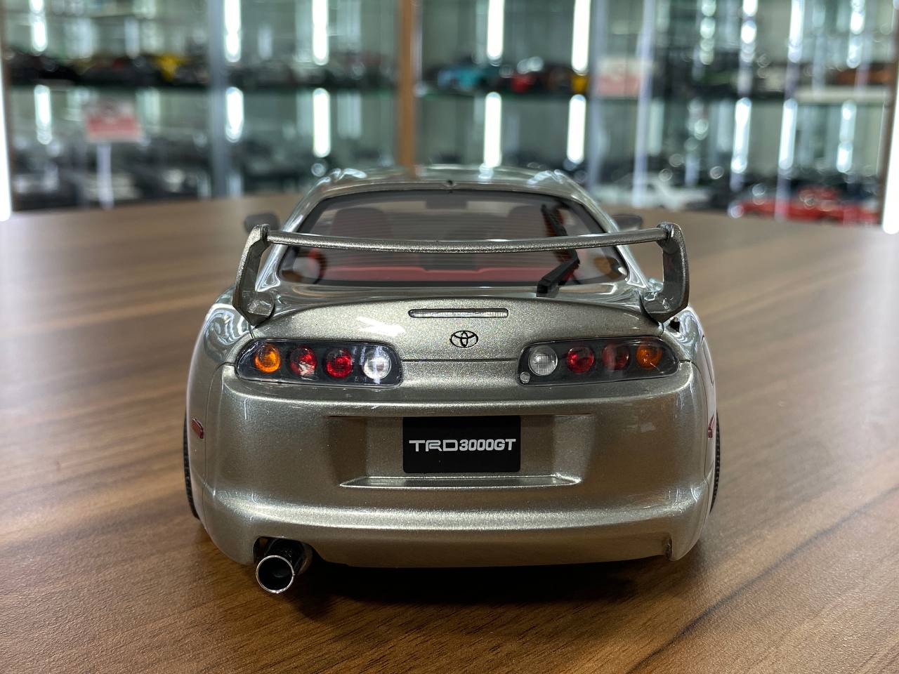 1/18 Resin Model OttO Mobile Toyota Supra 3000 GT TRD MK4 – Silver – Limited 1500 pcs
