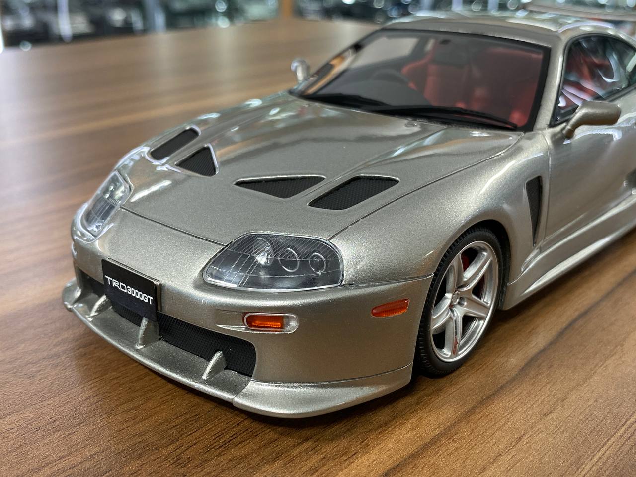 1/18 Resin Model OttO Mobile Toyota Supra 3000 GT TRD MK4 – Silver – Limited 1500 pcs